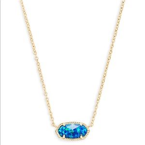 Royal Blue Kyocera Opal Elisa Necklace
